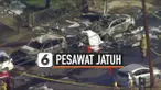 pesawat jatuh