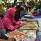 Para penerima beasiswa pendidikan Indonesia dari Lembaga Pengelola Dana Pendidikan (LPDP) menggelar acara sosial yang bertajuk "Festival Lentera Anak Indonesia" (Fantasia), di Wisma Hijau, Depok