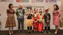 Seorang anak penerima beasiswa pendidikan berbagi cerita pada acara pemberian beasiswa pendidikan 1000 Anak Indonesia di Jakarta, Selasa (6/8/2019). Lippo Malls Indonesia melalui kedua yayasan memberikan beasiswa pendidikan senilai total 4 milyar rupiah. (Liputan6.com/Fery Pradolo)