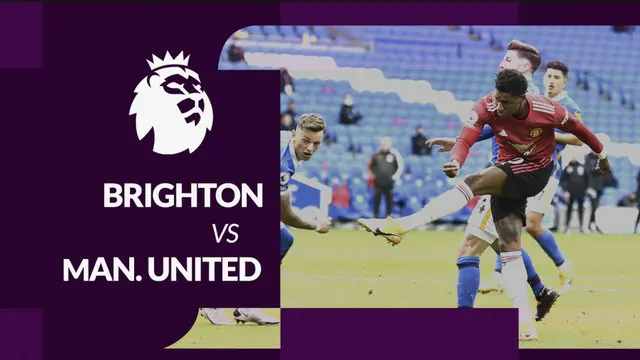 MOTION GRAFIS: Statistik Liga Inggris, Manchester United Kalahkan Brighton dengan 7 Shots