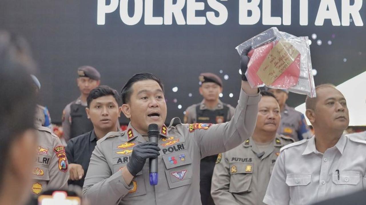 Terungkap! Residivis Blitar 18 Kasus Kejahatan Ditangkap, Beraksi Setelah Bebas dari Penjara