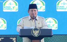 Prabowo: Nama Kapolri-Panglima TNI Ada Prabowo dan Subiyanto, Susah Diganti