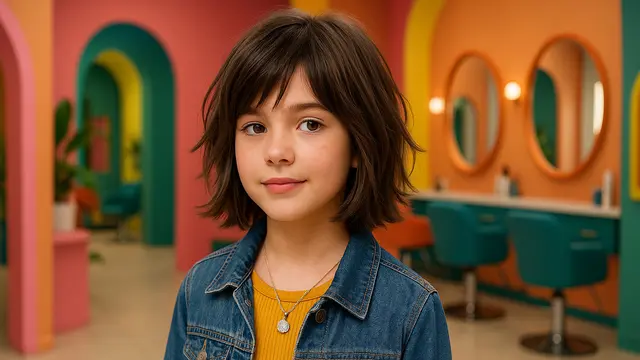 Model Rambut Sebahu Anak Perempuan yang Bagus