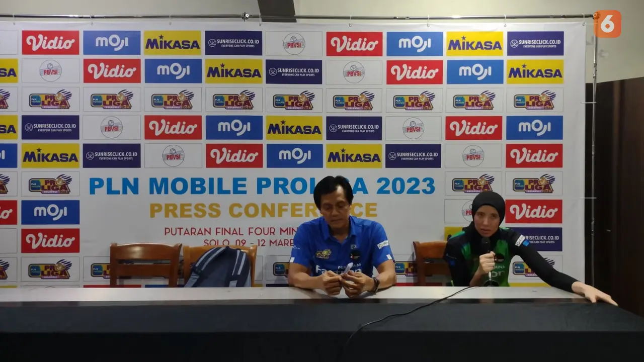 Proliga: Pelatih Pertamina Fastron, Eko Waluyo, dan Pemain Agustin Wulandhari