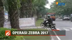 Memasuki hari ke-10, operasi zebra di Kalimaya telah menilang 3.000 lebih pelanggar yang didominasi roda dua.