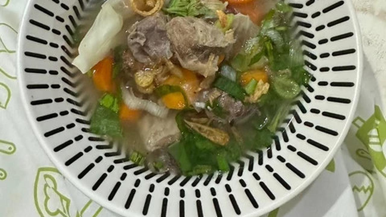 Ilustrasi Sop Daging Sapi Rempah