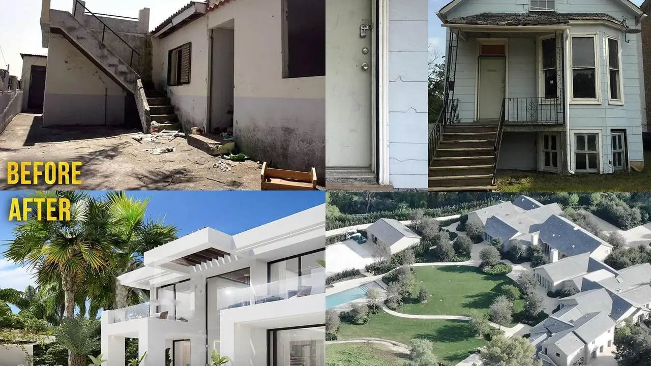 Penampakan rumah dulu dan kini para artis internasional