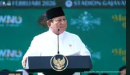 Prabowo Hadir di Penutupan Munas-Konbes NU, Disambut Rais Aam PBNU