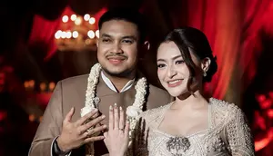 ﻿Konten Pernikahan Nathalie Holscher dan Aripat Viral di TikTok, Tembus 75 Juta Penonton