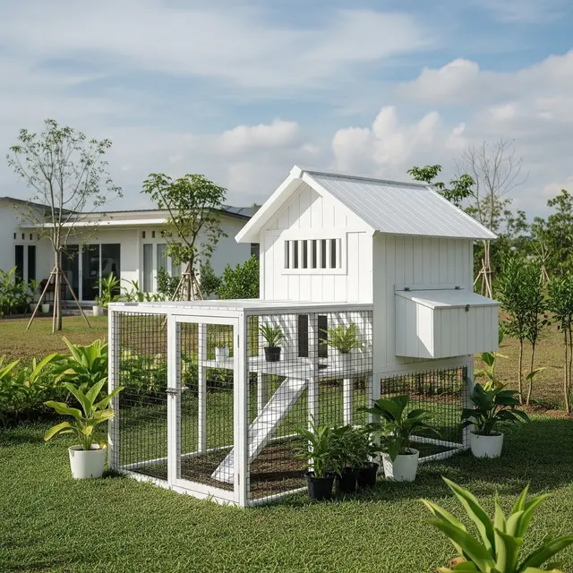 9 Model Kandang Ayam Estetik Ala Farmhouse yang Cocok untuk Rumah Desa