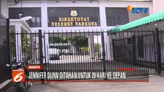 Jennifer Dunn harus mendekam didalam rutan narkoba Polda Metro Jaya selama 20 hari ke depan untuk kepentingan penyidikan.