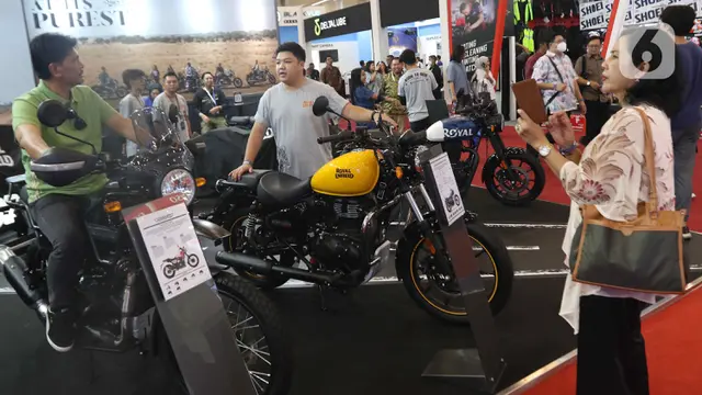 Tak hanya mobil GIIAS juga hadirkan merek sepeda motor ternama