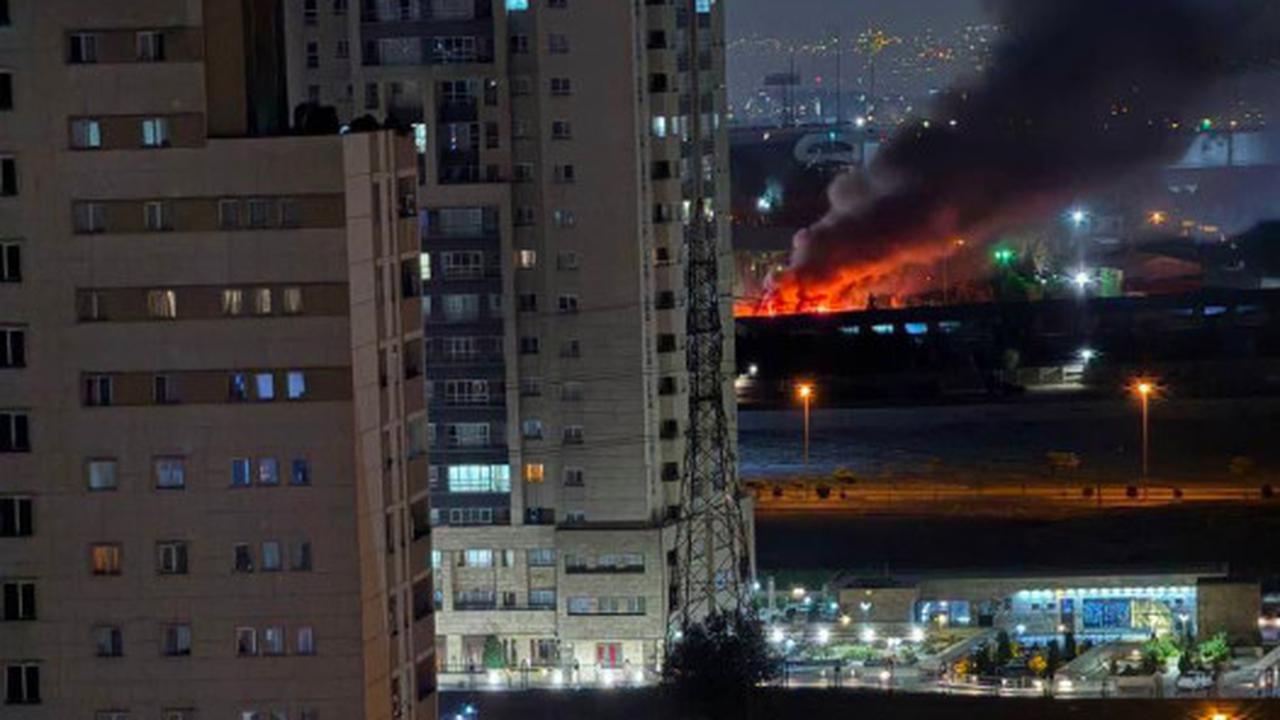 israel serang iran