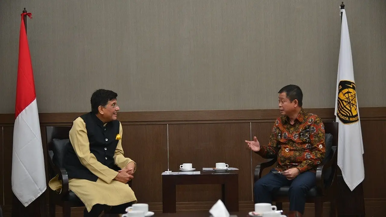 Shri Piyush Goyal dan Ignasius Jonan