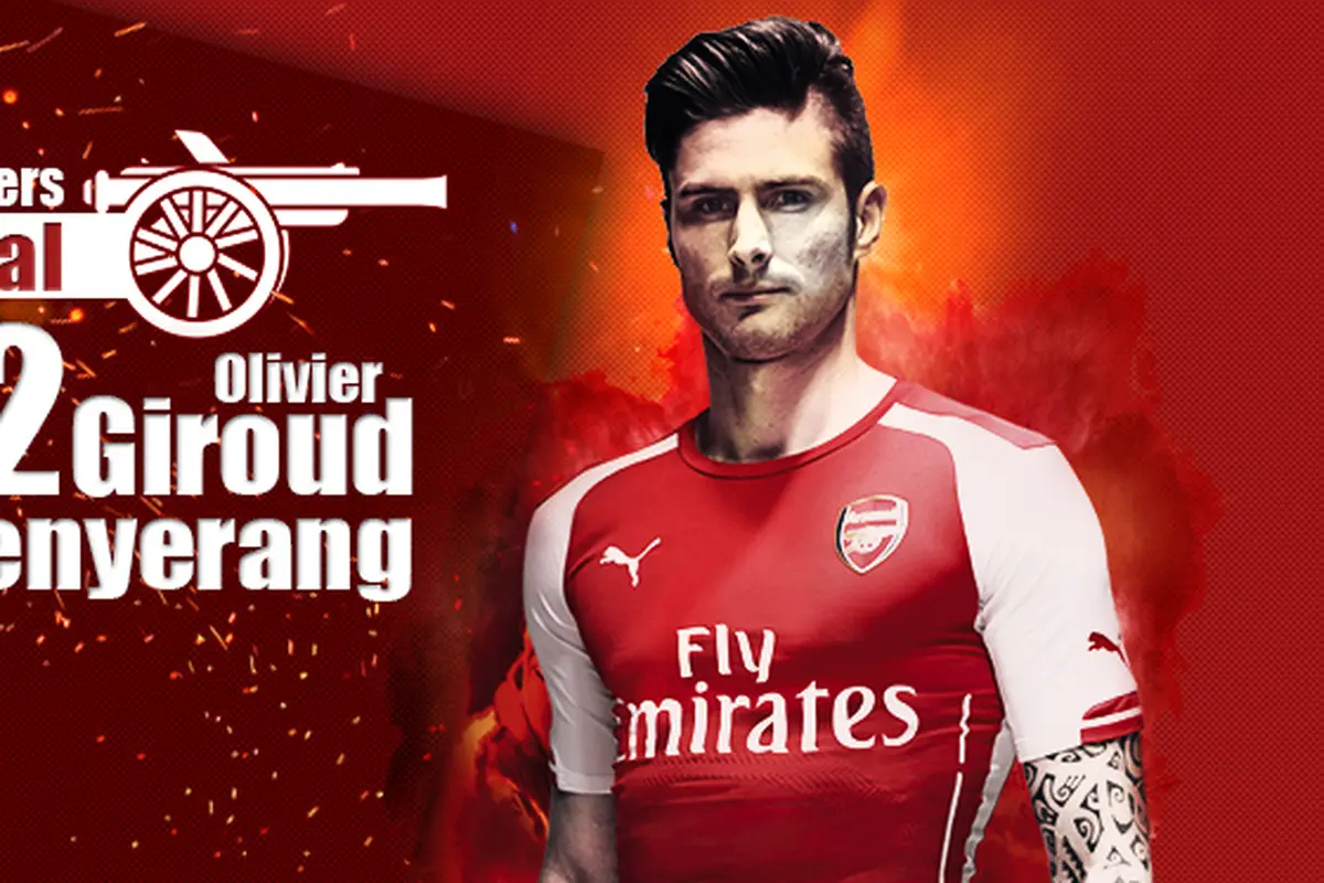 Ilustrasi  Olivier Giroud