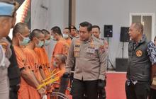Polres Blitar Tangkap 12 Tersangka dalam Operasi Sikat Semeru 2025: Beragam Kasus Kriminal Terungkap