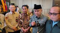 Kepala BNPT RI, Komjen Pol Eddy Hartono menyebutkan, kolaborasi tersebut bagian dari program desa siapsiaga. Foto (Liputan6.com, / Panji Prayitno)