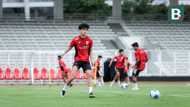 Foto: Luke Keet, Wajah Baru Garuda Muda Jelang SEA Games 2025