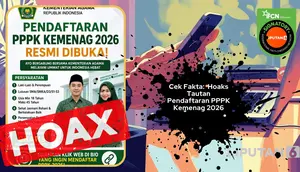 Cek Fakta: Hoaks Pendaftaran PPPK Kemenag 2026