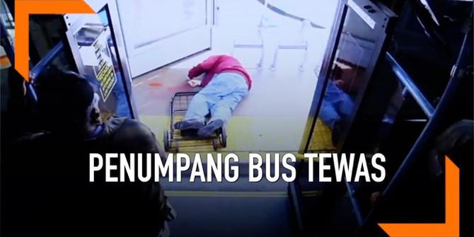 VIDEO: Rekaman Pria Lanjut Usia Didorong Keluar Dari Bus