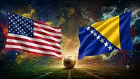 Ilustrasi Amerika Serikat Vs Bosnia dan Herzegovina di 32 besar Piala Dunia 2026. (Dok. Bola.com by AI)
