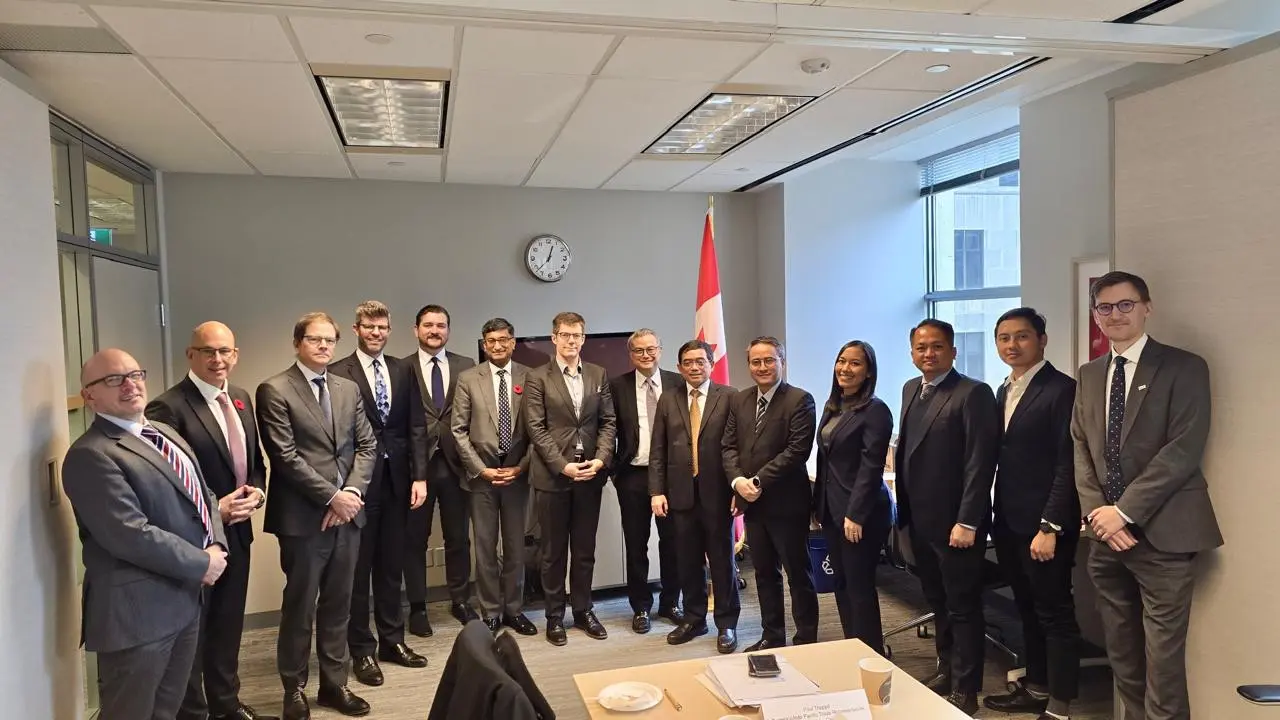PT Indonesia Infrastructure Finance (IIF) melakukan kunjungan kerja ke Kanada dalam rangkaian acara The Canadian Institutional Investors Roundtable on the Indo-Pacific (CIIRIP)