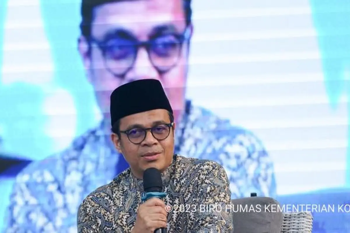 Wamenkominfo saat Parade Budaya dan Festival Santri 2023 di Indramayu