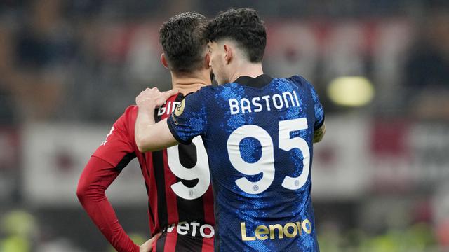 Foto: Skor Kaca Mata Hiasi Laga AC Milan Vs Inter Milan di Semifinal Coppa Italia