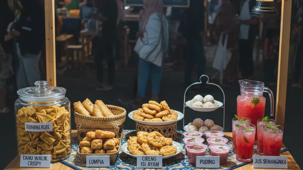 Ide jualan camilan di bulan Ramadhan (Gemini AI)