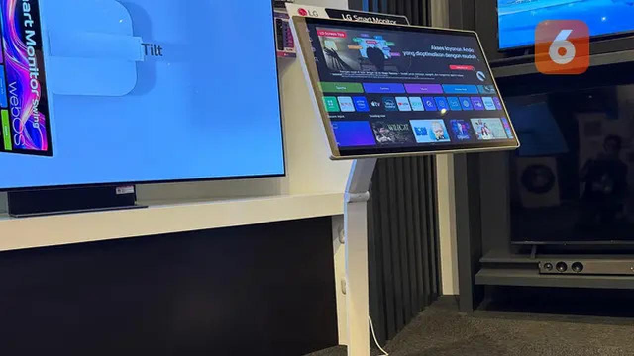 Smart Monitor Swing, Monitor Baru Besutan LG yang Bisa Diputar-Putar