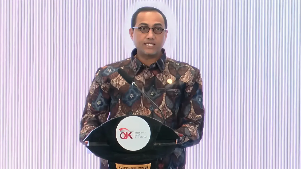Kepala Eksekutif Pengawas Pasar Modal, Keuangan Derivatif, dan Bursa Karbon OJK Hasan Fawzi