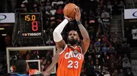 Pemain Cleveland Cavaliers, LeBron James, terpilih sebagai Pemain Terbaik NBA Pekan Ini dari Wilayah Timur. (Bola.com/Twitter/NBA)