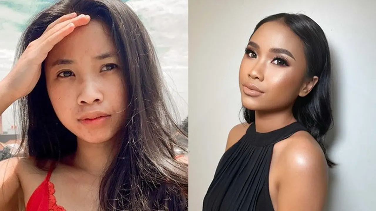 6 Potret Ayya Renita dengan Makeup Tebal, Penampilannya Bikin Pangling