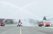 Momen Wapres Ma’ruf Amin Disambut Water Salute, Ini Maknanya