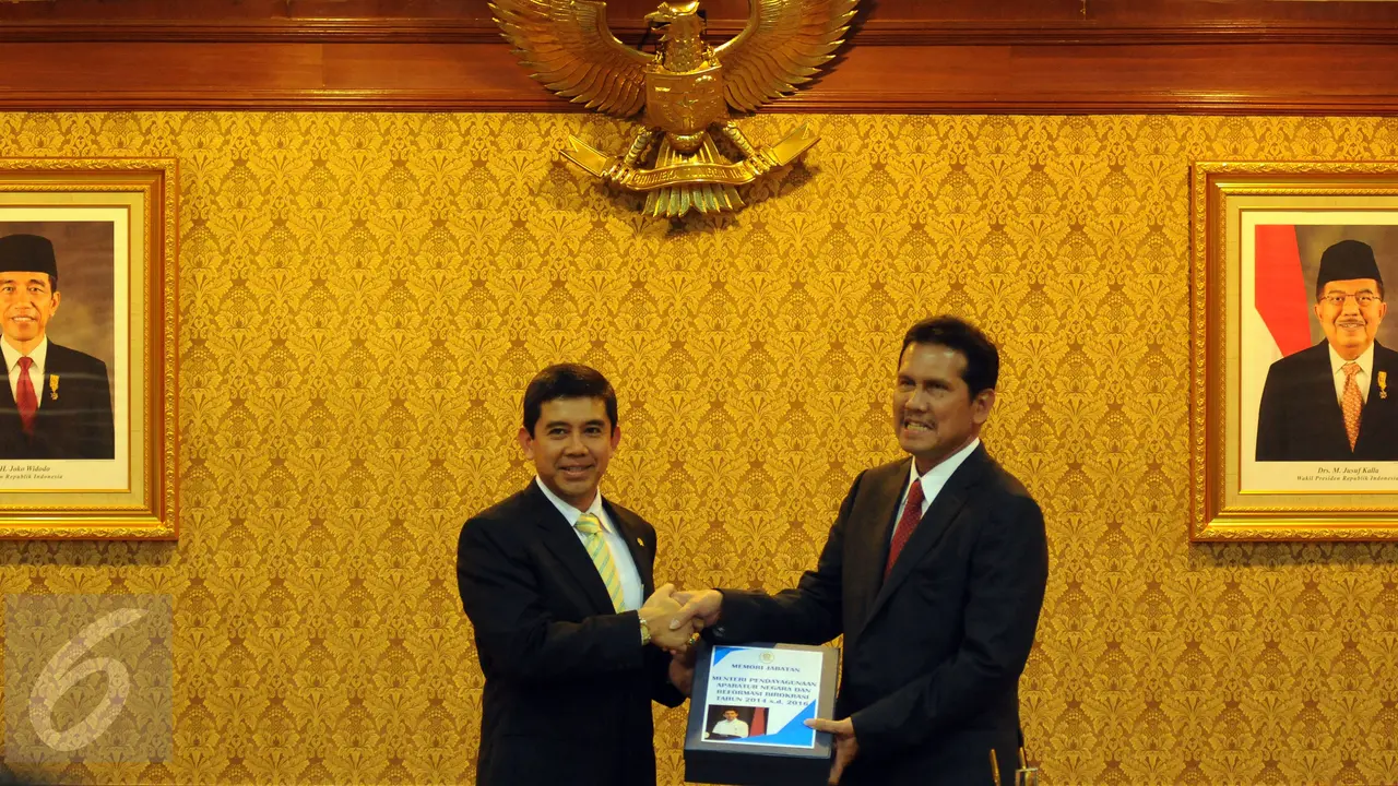 20160727-Yuddy Chrisnandi Resmi Lepas Jabatan Menpan-RB