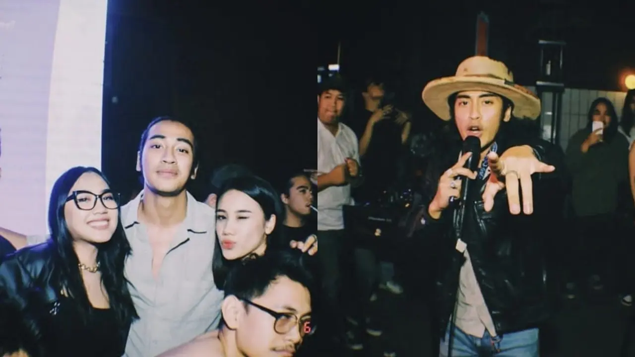 Abidzar Al Ghifari di Tempat Karaoke