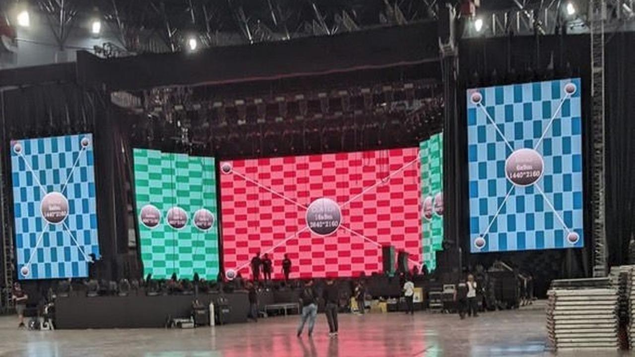 Begini Penampakan Panggung Dua Lipa di Jakarta yang Batal Digunakan, Dianggap Tak Penuhi Standar Keamanan