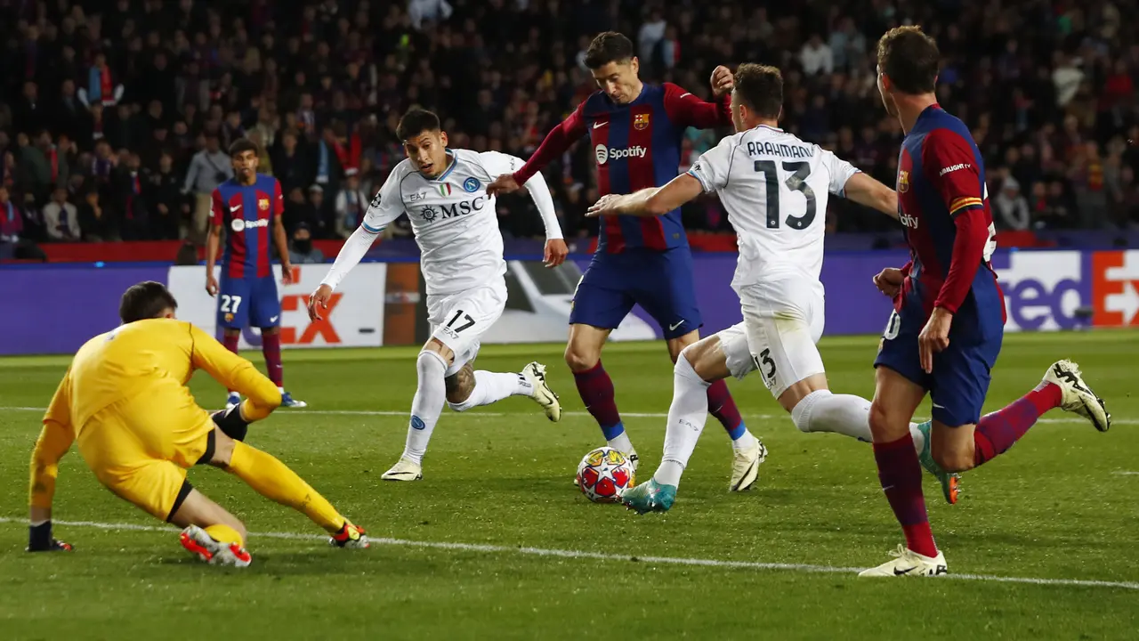 Barcelona vs Napoli