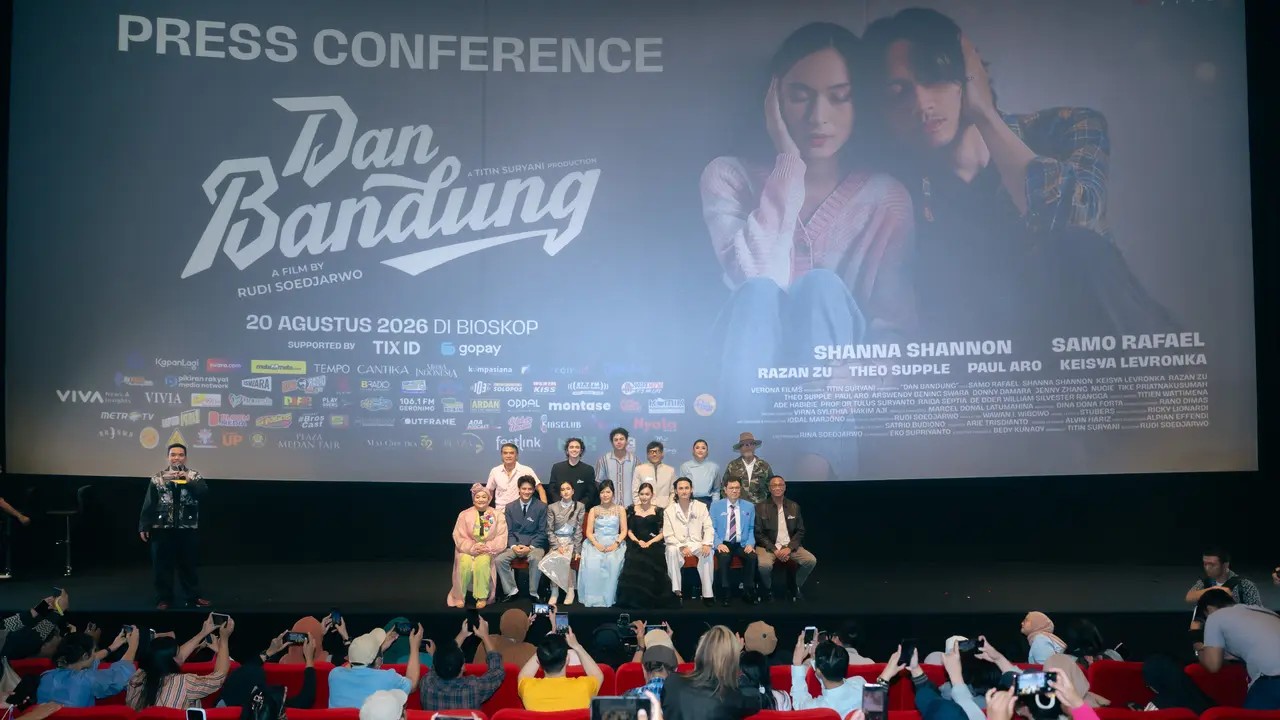 Konferensi pers film Dan Bandung. (dok Verona Films)