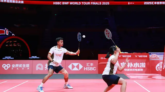 Jafar Hidayatullah/Felisha Alberta Nathaniel Pasaribu - BWF World Tour Finals 2025 - Bulu Tangkis