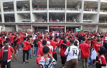 Bikin Malu, Sesama Suporter Indonesia Saling Baku Hantam Usai Pertandingan Indonesia Vs Australia