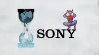 Konten yang berupa dokumen dan email terkait kasus hacking Sony Pictures terkuak di Wikileak