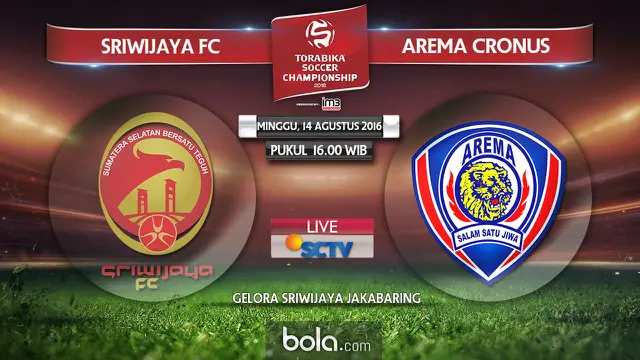 Sriwijaya FC Vs Arema Cronus