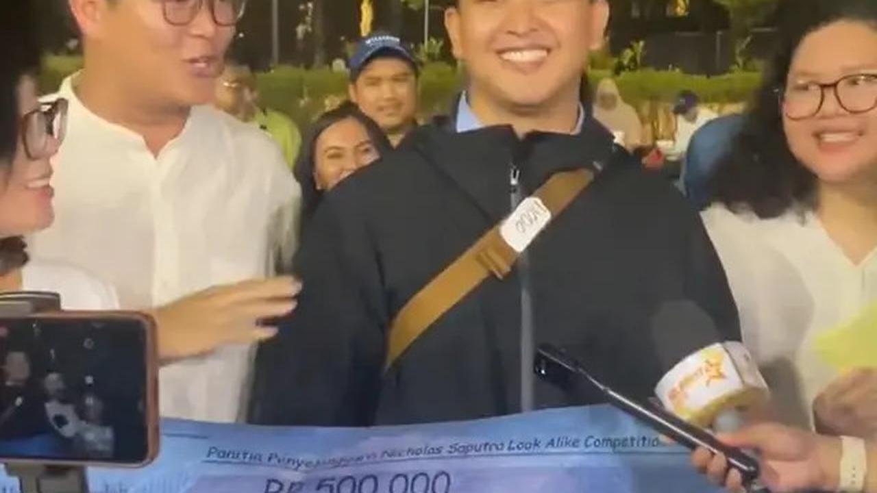 7 Potret Dodo Pemenang Kontes Mirip Nicholas Saputra, Dihadiahi Rp 500 Ribu