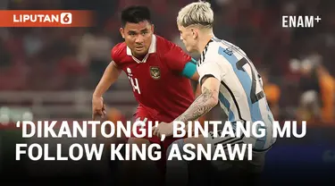 Instagram Asnawi Difollow Alejandro Garnacho Setelah Laga Timnas Indonesia VS Argentina