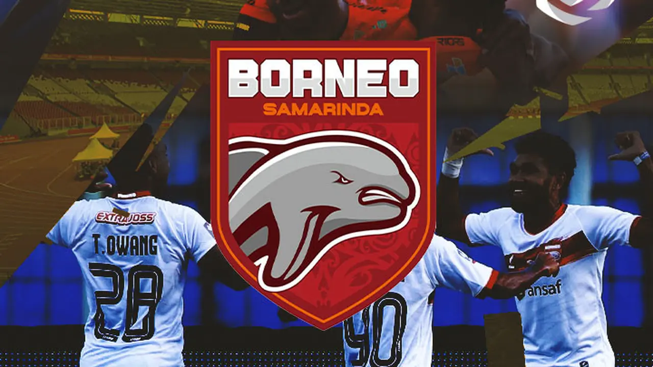 Liga 1 - Ilustrasi Logo Borneo FC Samarinda BRI Liga 1