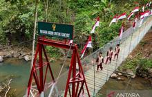 Jembatan Gantung Harumandala Jadi Akses Vital Warga Pangandaran-Tasikmalaya Setelah Puluhan Tahun Dinanti