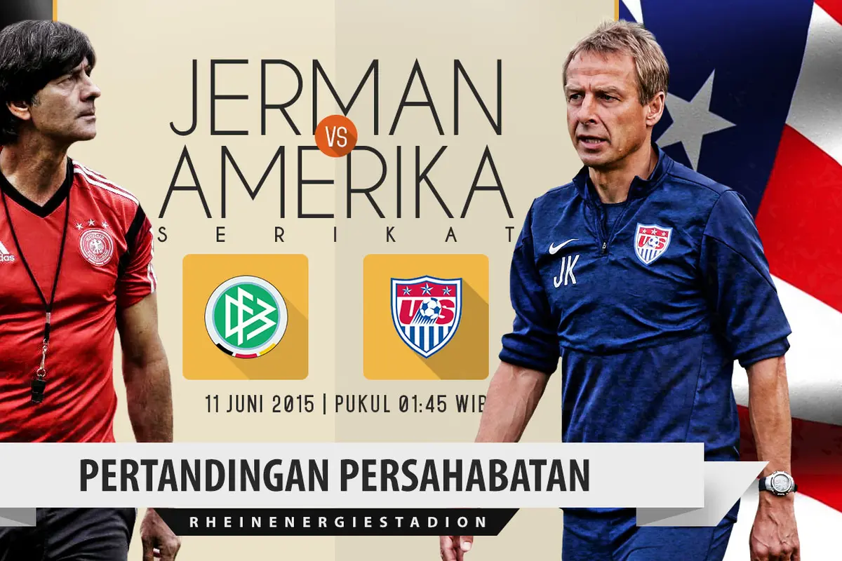 Prediksi Jerman vs Amerika Serikat (Liputan6.com/Yoshiro)