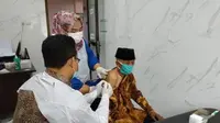 Binda Jateng menggelar vaksinasi di sejumlah lokasi selama Ramadan. (Ist).