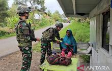 Bukan Sekadar Jaga, Satgas Yonif 521 Jayawijaya Perkuat Komsos dengan Bibit Sayuran di Walesi